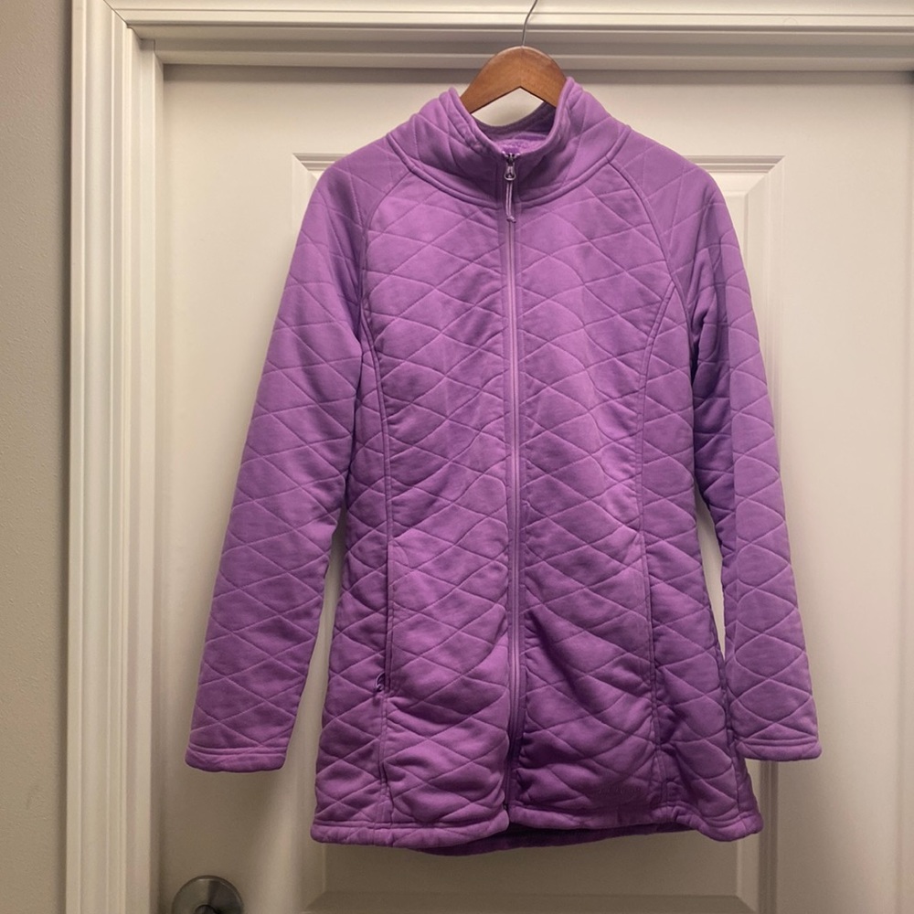 L.L. Bean Women's Purple Quilted Jacket